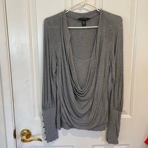 Laundry by Shelly Segal Grey Size S Top Vintage